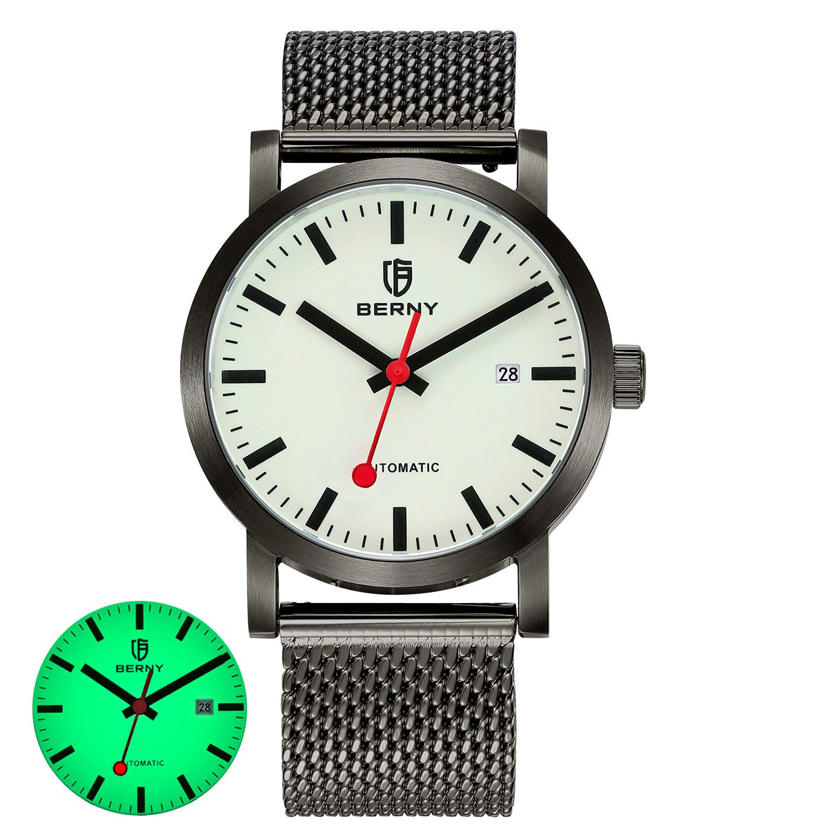 BERNY AM138MS-L Automatic Mechanical Watch