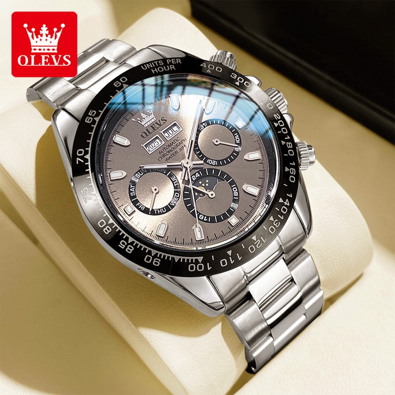 OLEVS 6654 Automatic Mechanical Watch: Classic Style & Function