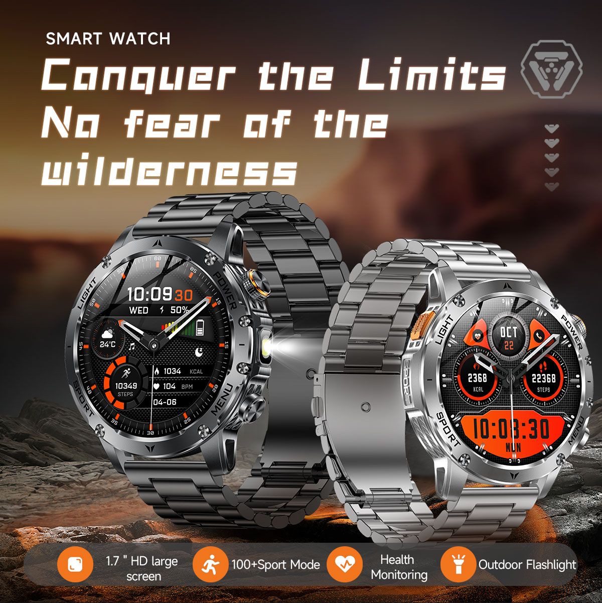 KAVSUMI GUHUAVMI AK87 Smartwatch