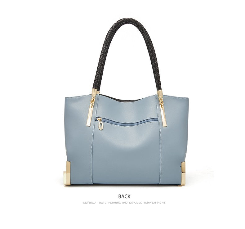FOXER Women's Genuine Cowhide Leather Tote