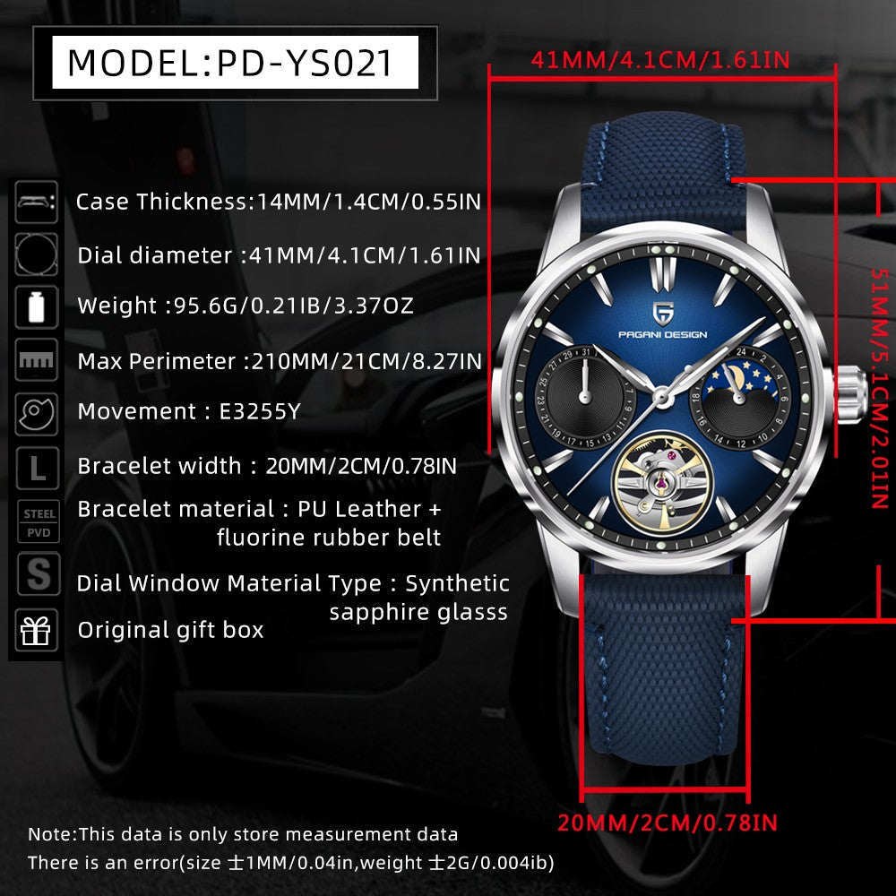 PAGANI DESIGN PD-YS021 Mechanical Watch