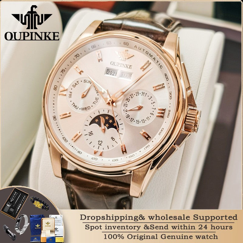 OUPINKE 3189 Luxury Automatic Mechanical Watch