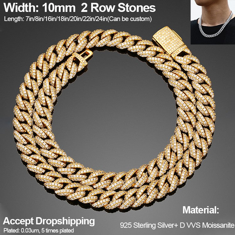ICEOUTBOX Custom Moissanite Chain