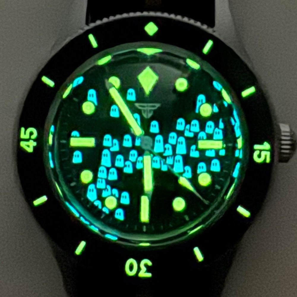Tandorio Automatic Diver Watch: Sapphire Crystal & 200M
