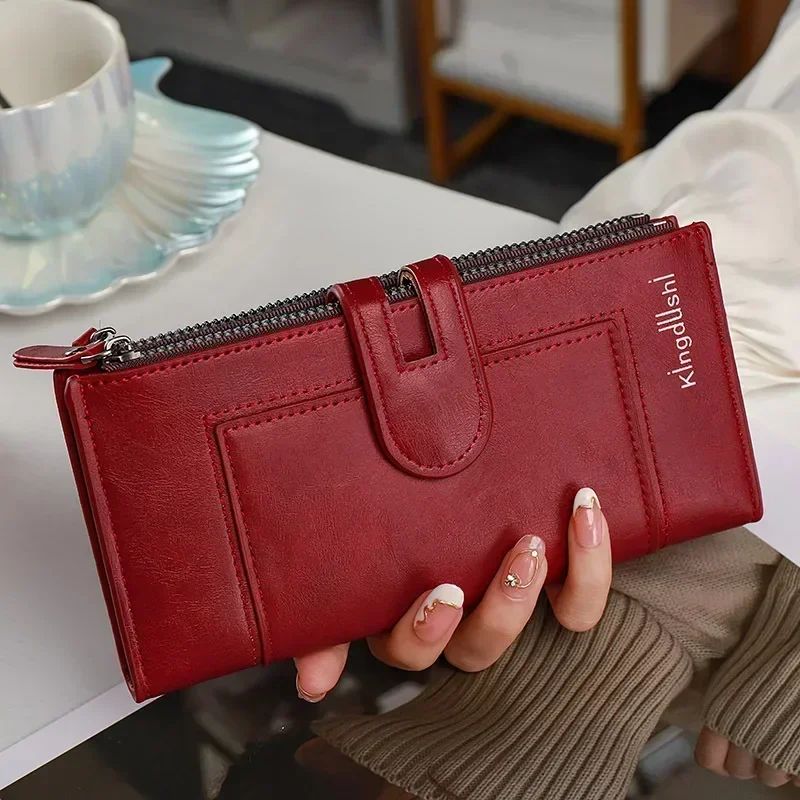 PU Leather Long Wallet