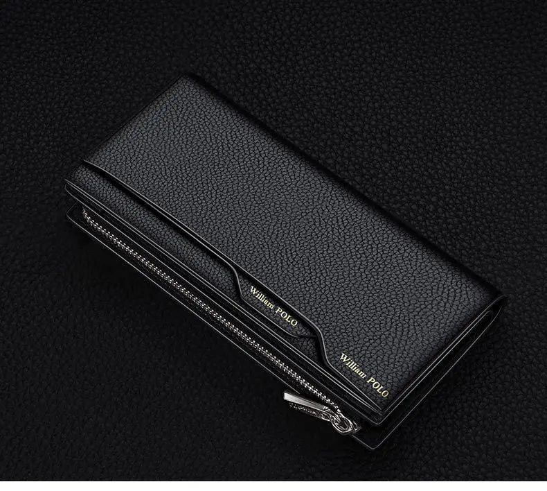 Genuine Leather Multi-Card Wallet