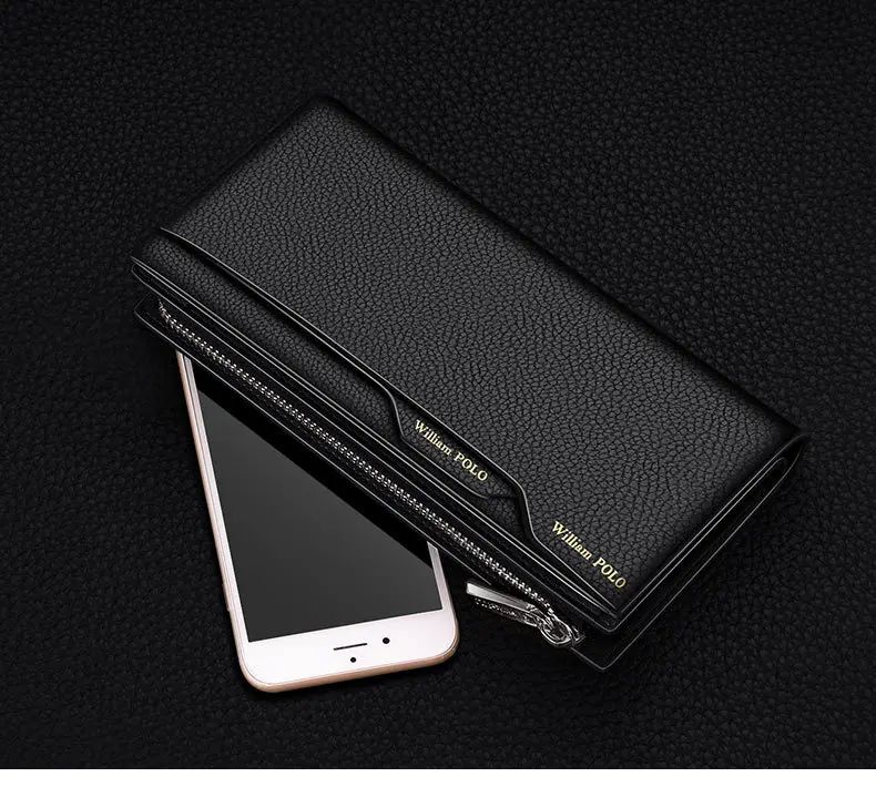 Genuine Leather Multi-Card Wallet