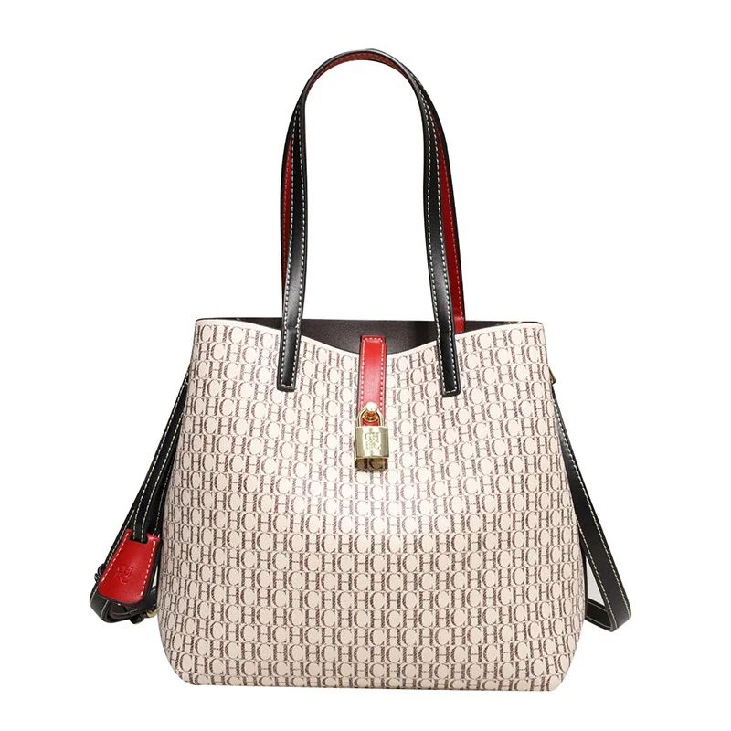CHCH Women's Letter Print Messenger Bag