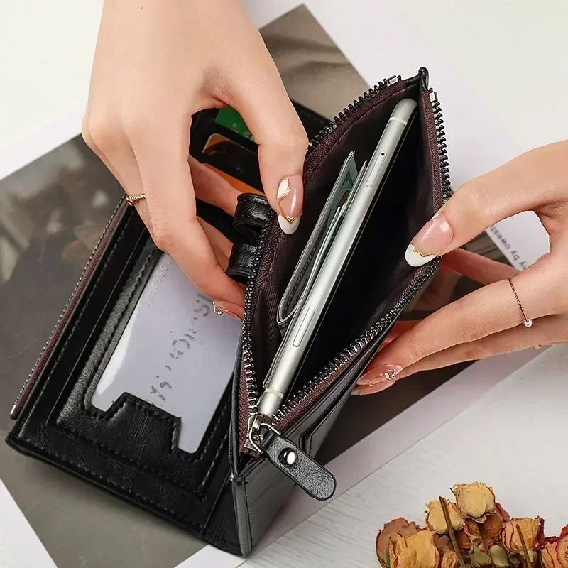 PU Leather Long Wallet