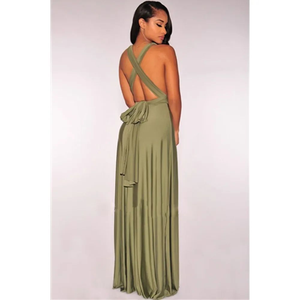 Fashion Multi-Frayed V-Neck Vestidos De Fiesta Women Long Dress Sexy Tied Lady Summer Maxi Dress Fashion Multi-Frayed V-Neck Vestidos De Fiesta Women Long Dress Sexy Tied Lady Summer Maxi Dress