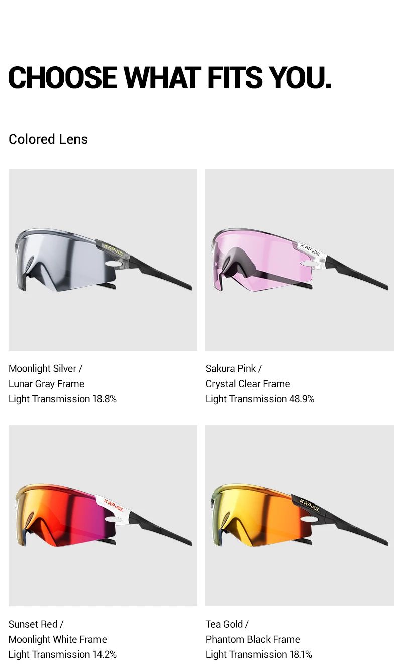 Kapvoe Photochromic Sports Sunglasses Road Bike Glasses Mountain Bike Goggles Men Women Cycling Eyewear 2025 Kapvoe Photochromic Sports Sunglasses Road Bike Glasses Mountain Bike Goggles Men Women Cycling Eyewear 2025