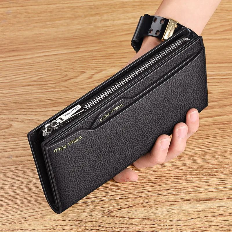 Genuine Leather Multi-Card Wallet