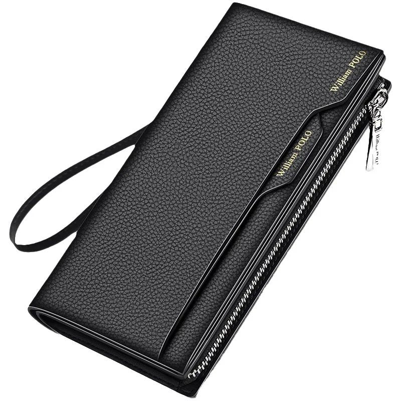 Genuine Leather Multi-Card Wallet