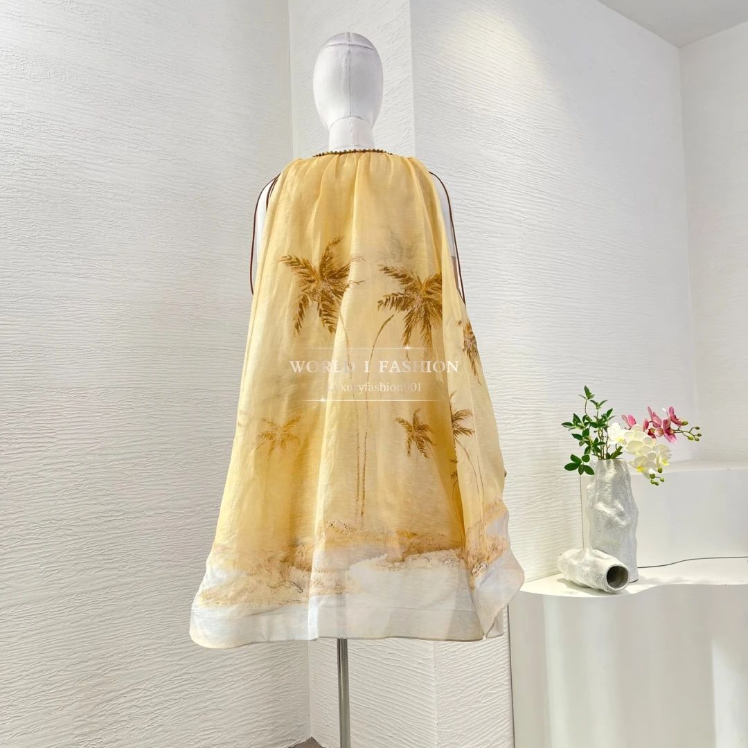 Domedeer Floral A-Line Mini Dress