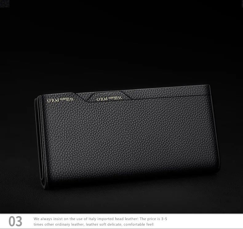 Genuine Leather Multi-Card Wallet