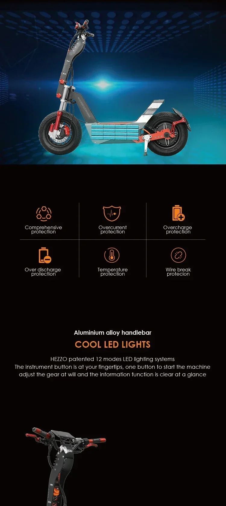 F8 High-Performance Folding Electric Scooter
