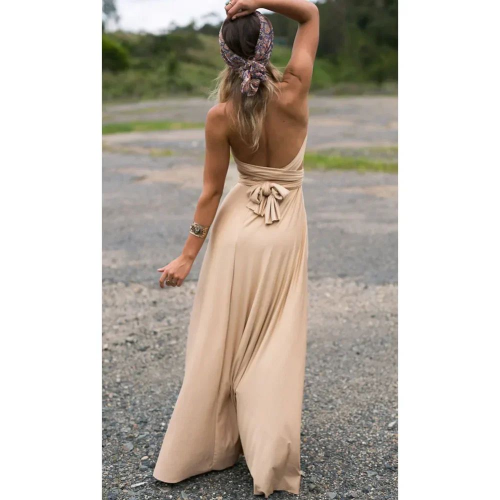 Fashion Multi-Frayed V-Neck Vestidos De Fiesta Women Long Dress Sexy Tied Lady Summer Maxi Dress Fashion Multi-Frayed V-Neck Vestidos De Fiesta Women Long Dress Sexy Tied Lady Summer Maxi Dress