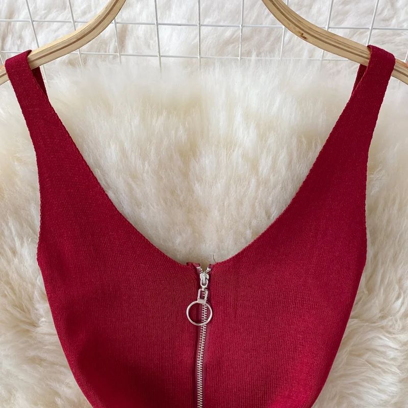 Zipple 2023 Sexy Summer Mesh Strap Dress Women Tank Elastic Waist Bodycon Sundress Female Beach Split Backless Midi Dress Zipple 2023 Sexy Summer Mesh Strap Dress Women Tank Elastic Waist Bodycon Sundress Female Beach Split Backless Midi Dress