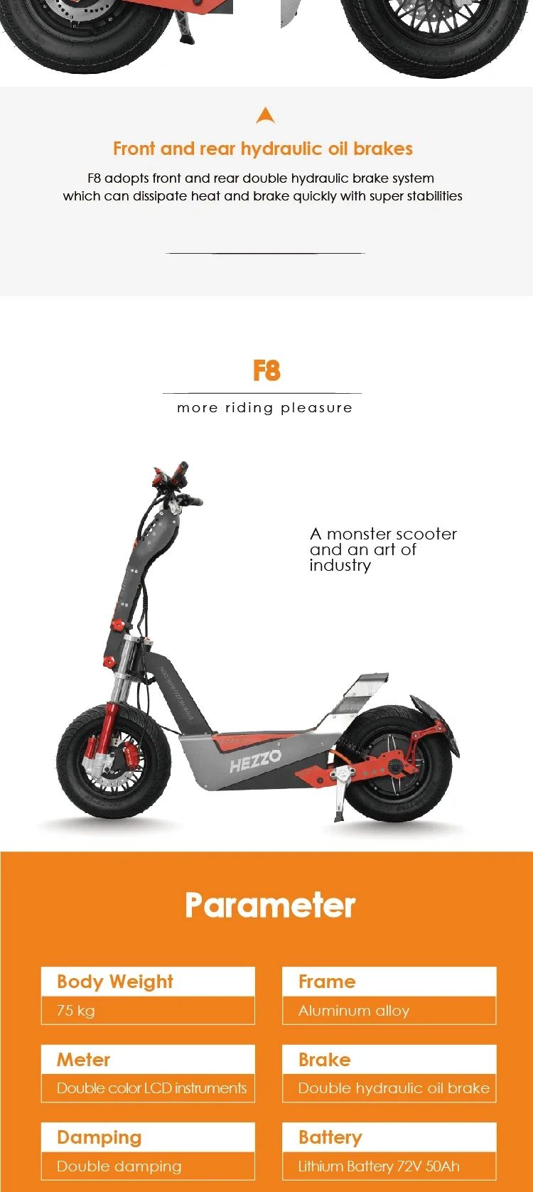 F8 High-Performance Folding Electric Scooter