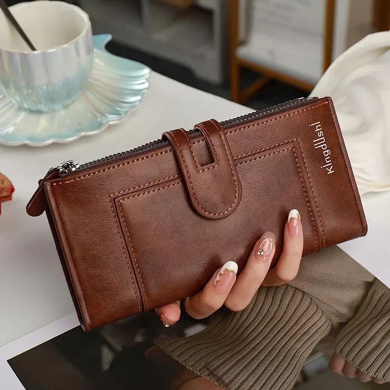 PU Leather Long Wallet