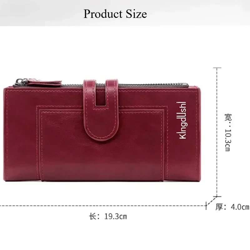 PU Leather Long Wallet