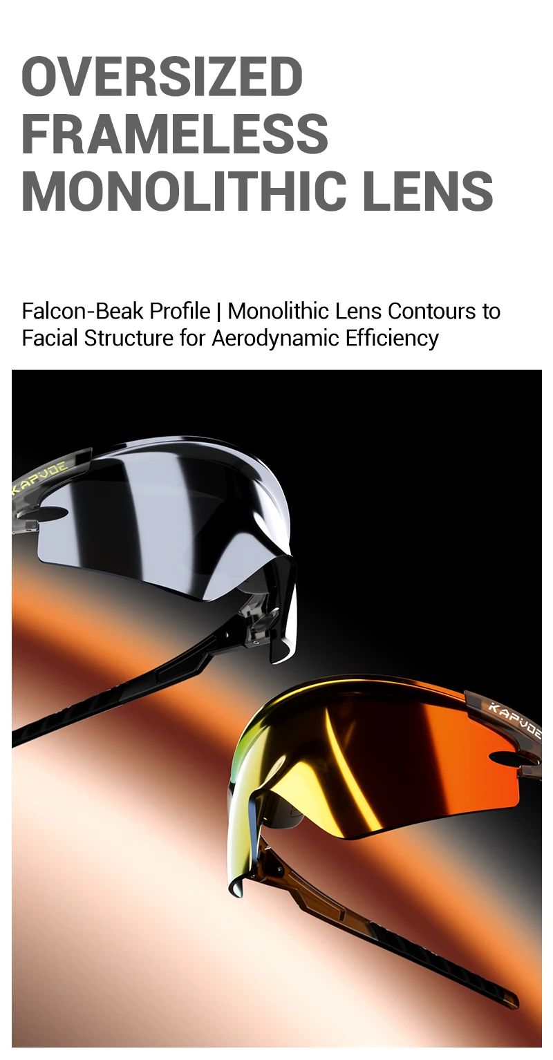Kapvoe Photochromic Sports Sunglasses Road Bike Glasses Mountain Bike Goggles Men Women Cycling Eyewear 2025 Kapvoe Photochromic Sports Sunglasses Road Bike Glasses Mountain Bike Goggles Men Women Cycling Eyewear 2025