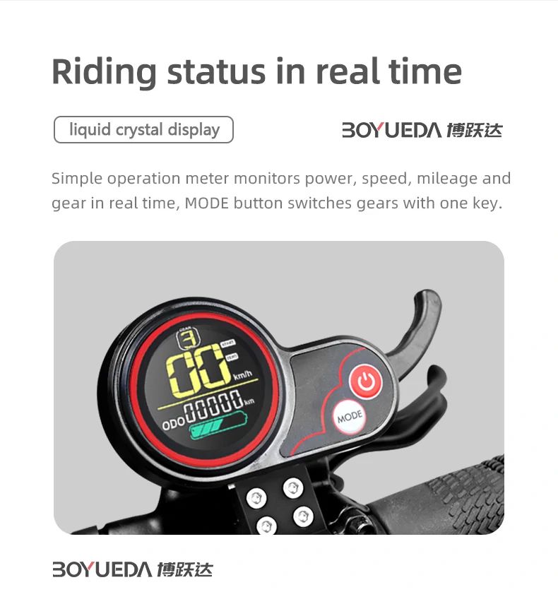 BOYUEDA S3 High-Performance Folding Electric Scooter