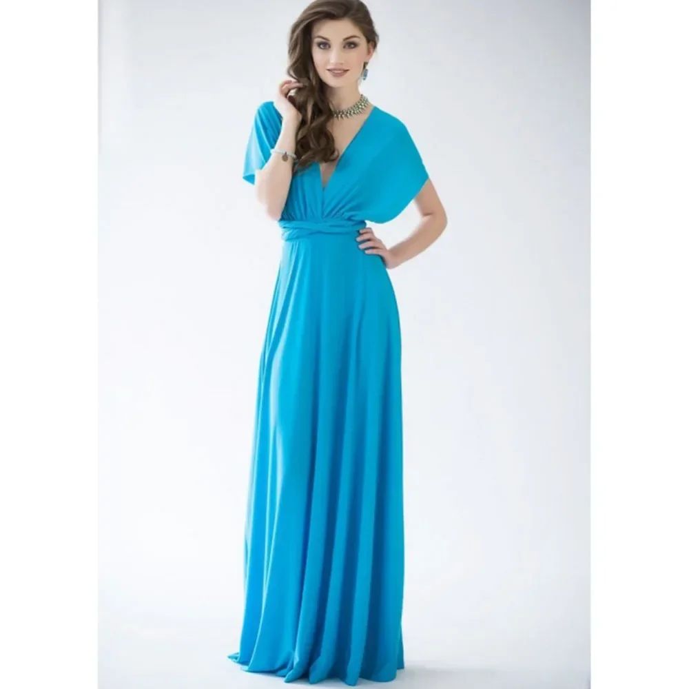 Fashion Multi-Frayed V-Neck Vestidos De Fiesta Women Long Dress Sexy Tied Lady Summer Maxi Dress Fashion Multi-Frayed V-Neck Vestidos De Fiesta Women Long Dress Sexy Tied Lady Summer Maxi Dress