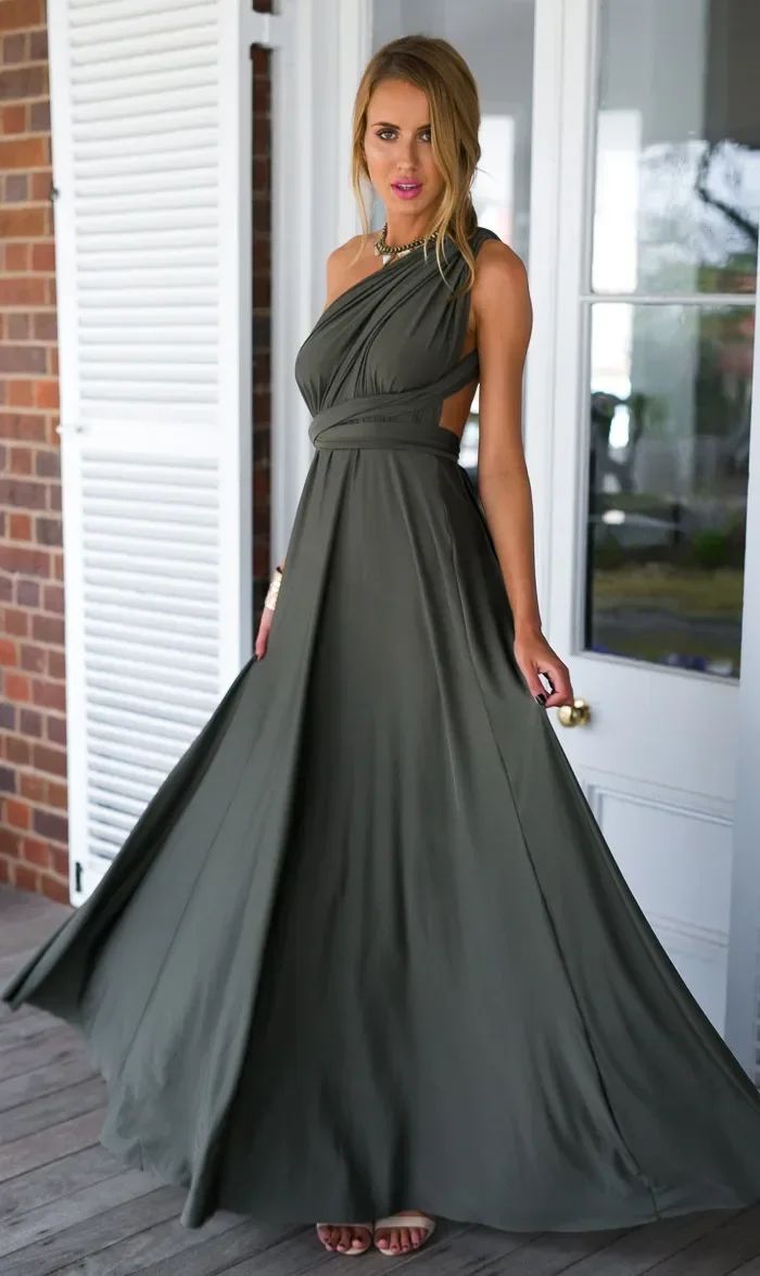 Fashion Multi-Frayed V-Neck Vestidos De Fiesta Women Long Dress Sexy Tied Lady Summer Maxi Dress Fashion Multi-Frayed V-Neck Vestidos De Fiesta Women Long Dress Sexy Tied Lady Summer Maxi Dress