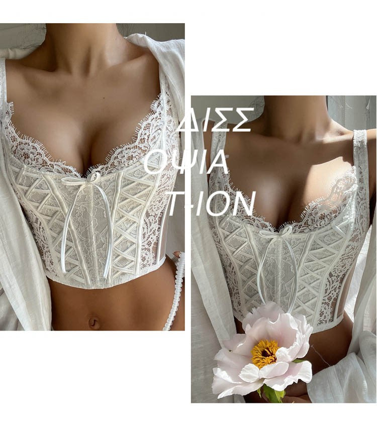 CINOON Wireless Lace Bra