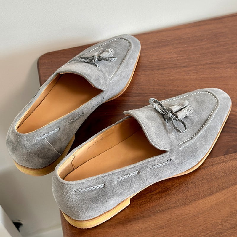 BEKEDEKE Men's Genuine Leather Loafers