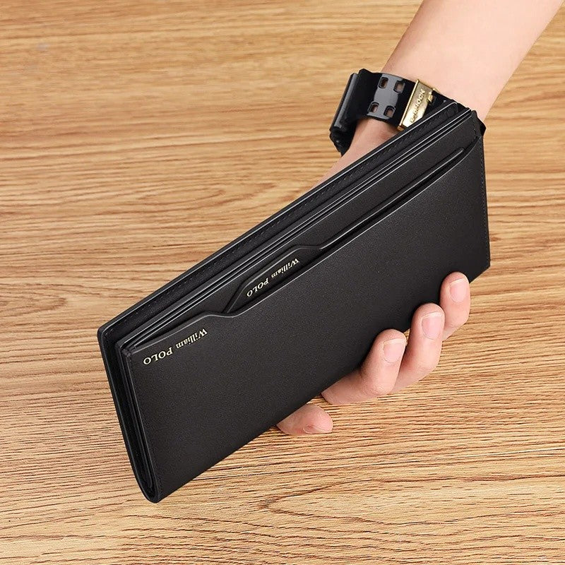 Genuine Leather Multi-Card Wallet