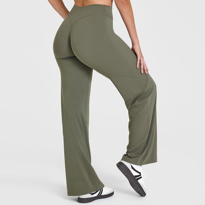 NCLAGEN Straight Leg Pants Ultra Soft Butter Fabric Women's Mid-Rise Yoga Pants Gym Naked Feel Pilates Running Sports TrousersNCLAGEN Straight Leg Pants Ultra Soft Butter Fabric Women's Mid-Rise Yoga Pants Gym Naked Feel Pilates Running Sports Trousers