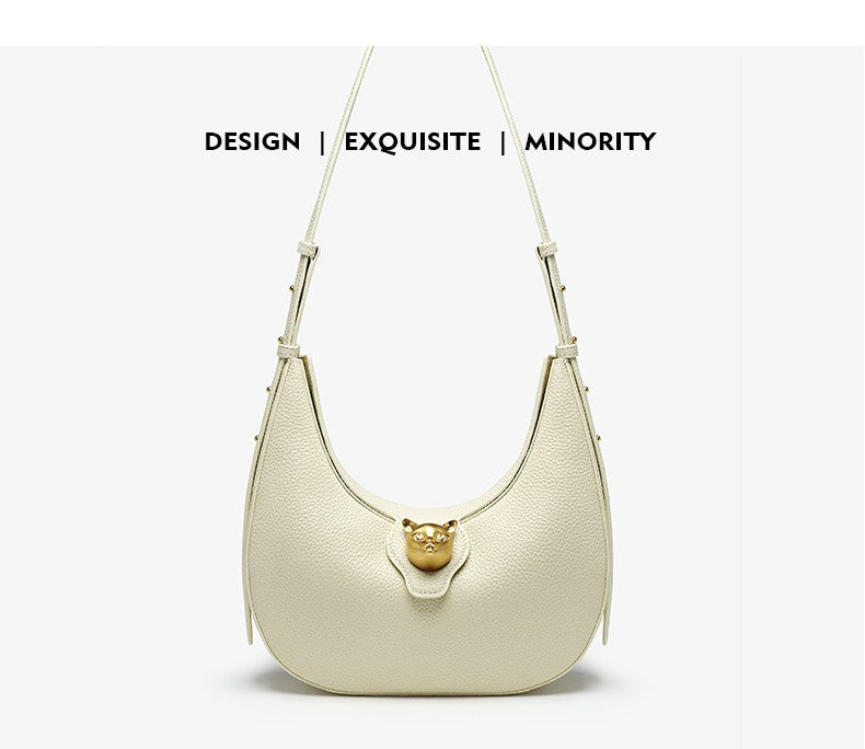 BAFELLI Women's Genuine Leather Hobo Bag