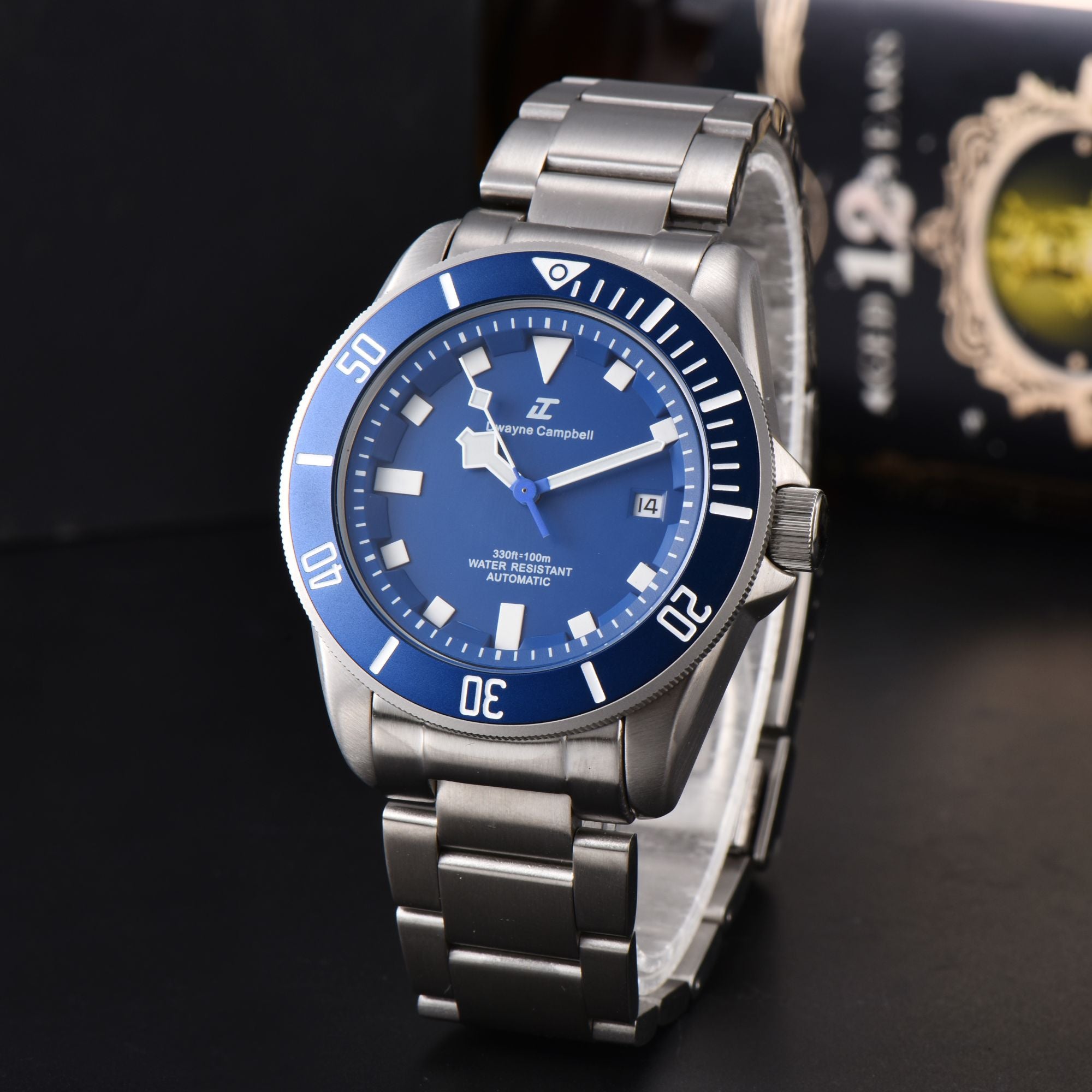 Dwayne Campbell Automatic Mechanical Watch