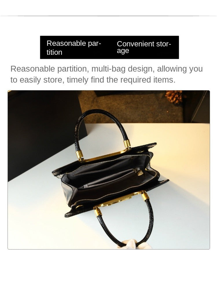 Women's Solid PU Leather Casual Tote Bag