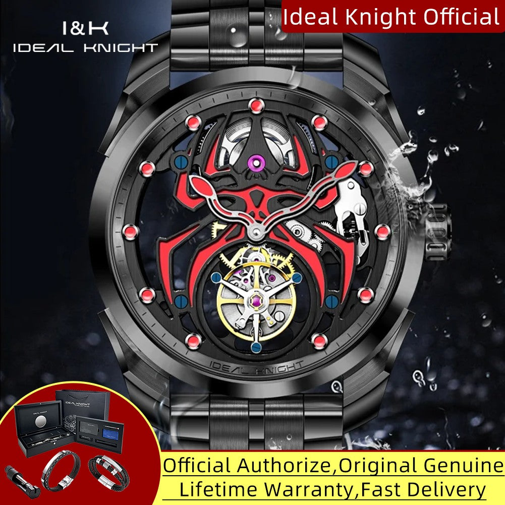 IDEAL KNIGHT 6802 "Luminous Spider" Mechanical Watch