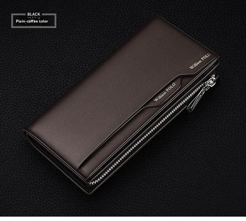 Genuine Leather Multi-Card Wallet