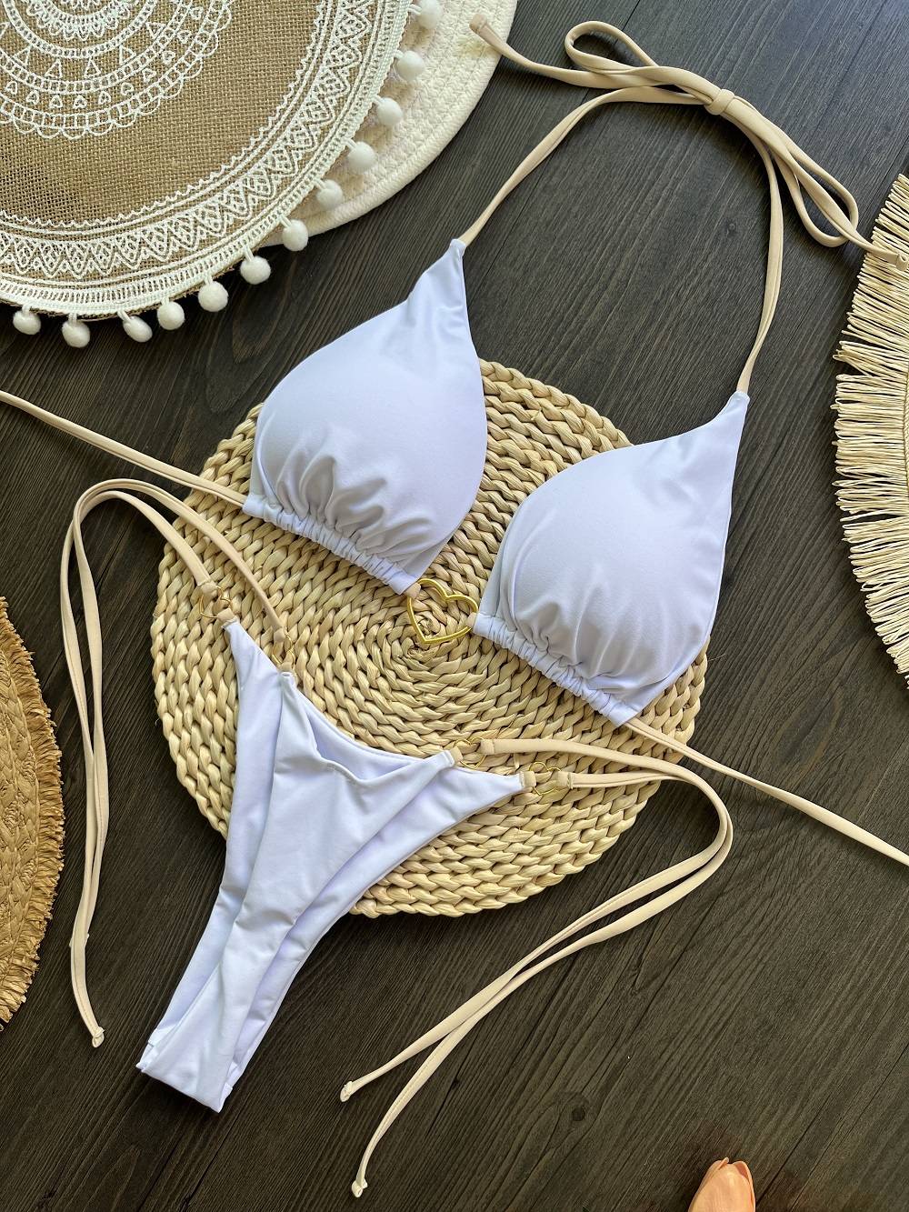 RUOTONGSEPT Printed Bikini Set
