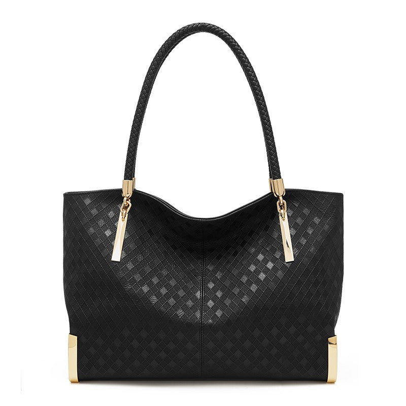 FOXER Women's Genuine Cowhide Leather Tote