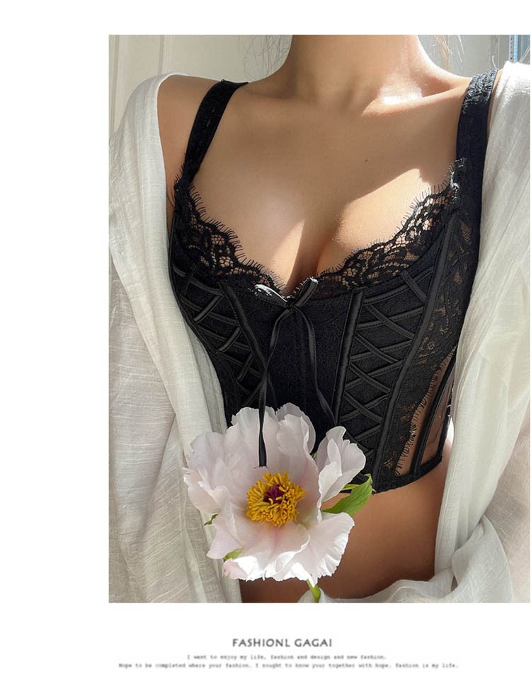 CINOON Wireless Lace Bra