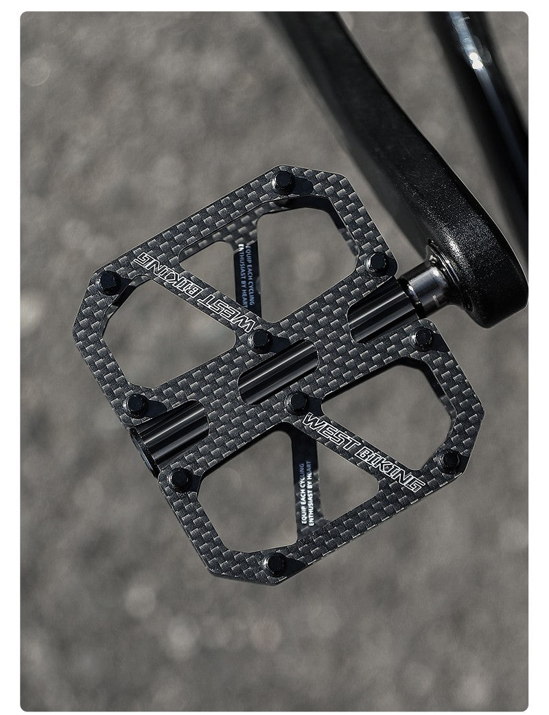 West Biking Carbon Fiber Ultralight Pedals