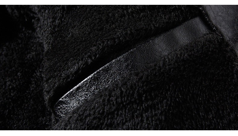Men's Casual Cowhide Leather Jacket