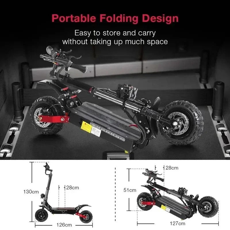 BOYUEDA S3 High-Performance Folding Electric Scooter
