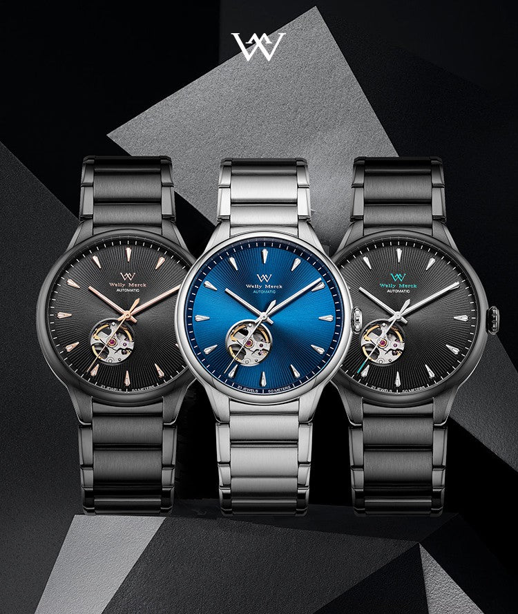 Welly Merck Men's Automatic Business Watch