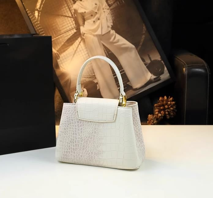 HYLHMC Women's Genuine Leather Handbag