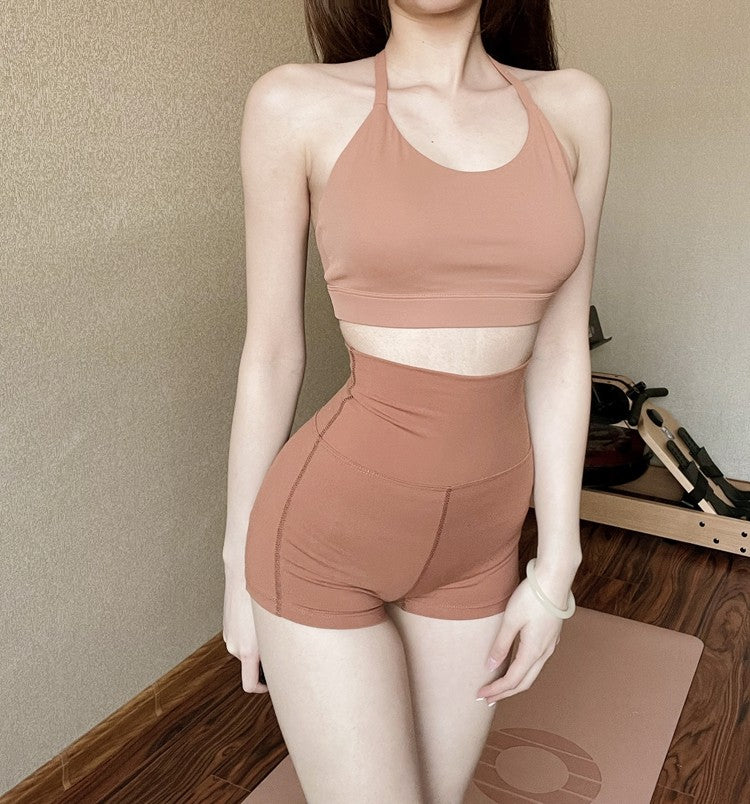 ZOCI WX615 Knitted Yoga Top