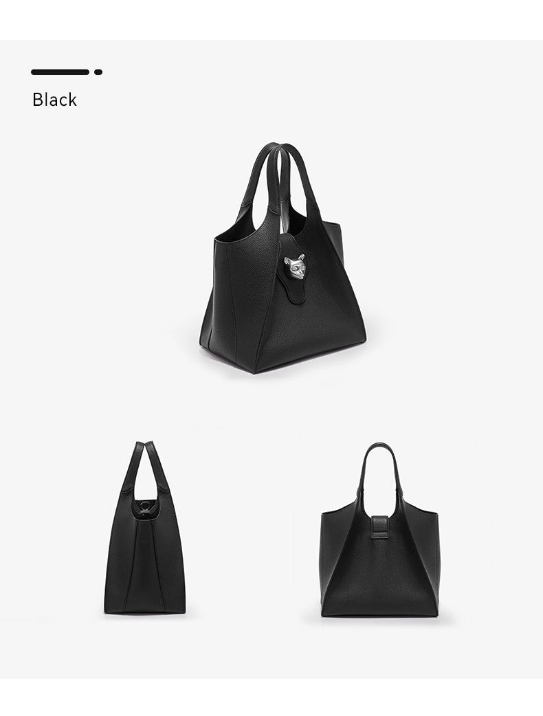 BAFELLI Unisex Genuine Leather Tote Bag