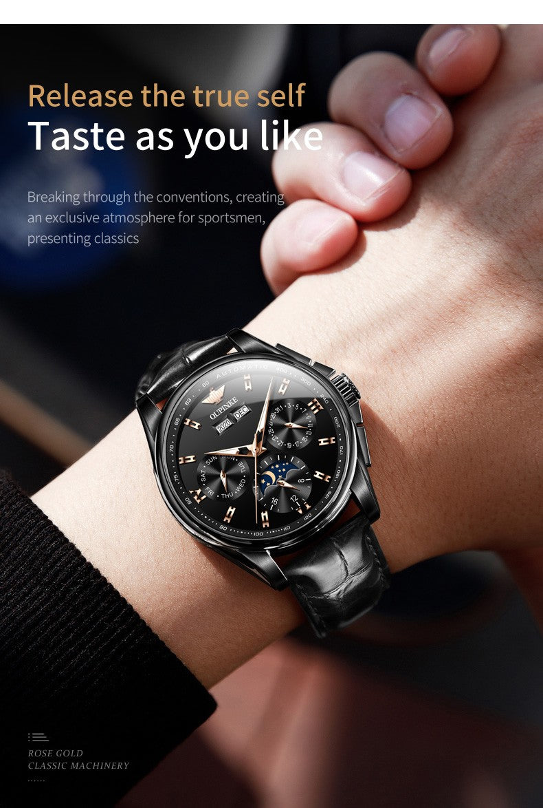 OUPINKE 3189 Luxury Automatic Mechanical Watch