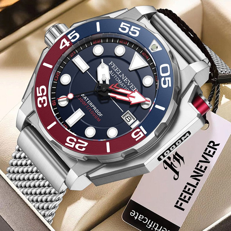 FeelNever Men's Automatic Dive Watch